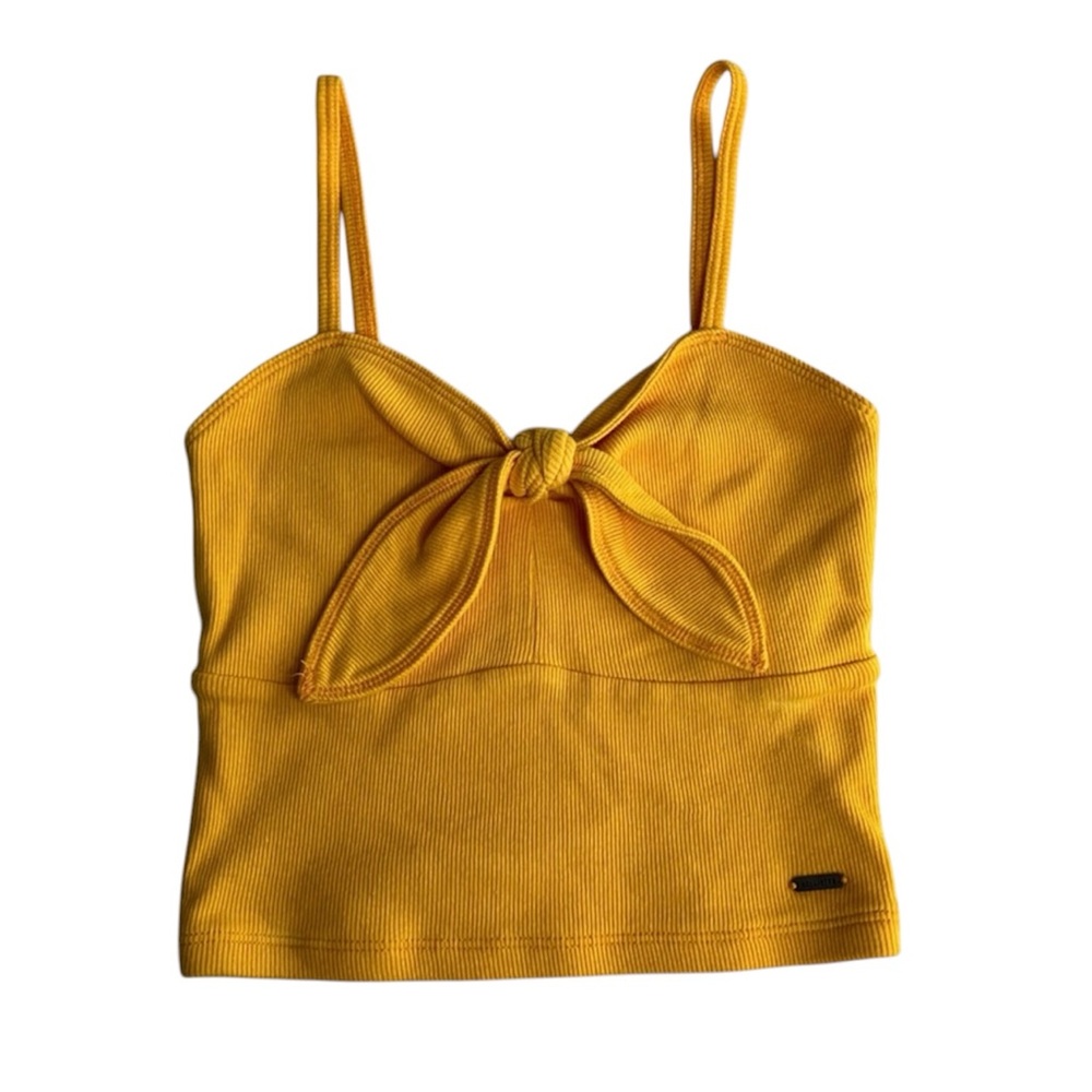 Hollister Crop Top - Small, Yellow